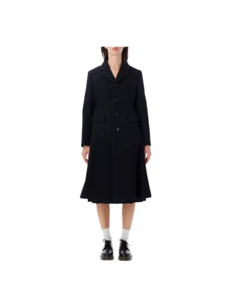 Długi płaszcz Comme Des Garcons niebieski