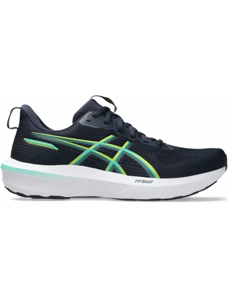 Синтетический кроссовки для бега Asics GT-1000 синие