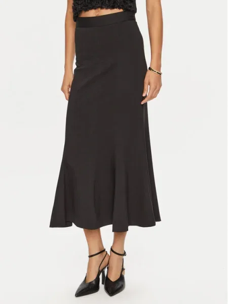 Rinascimento Fustă maxi negru