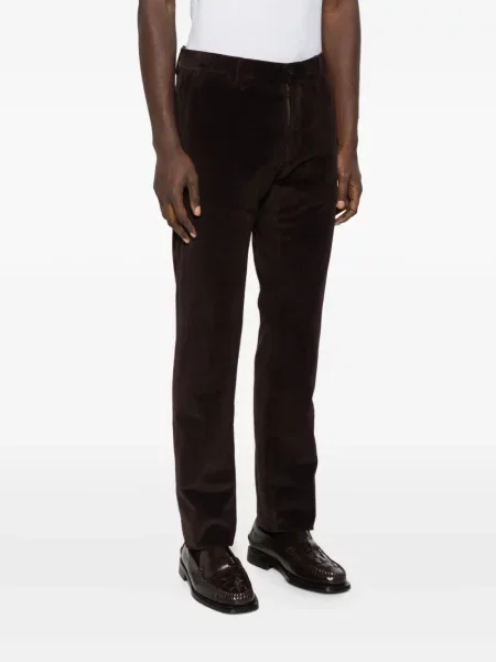Pantaloni Incotex de catifea cord maro
