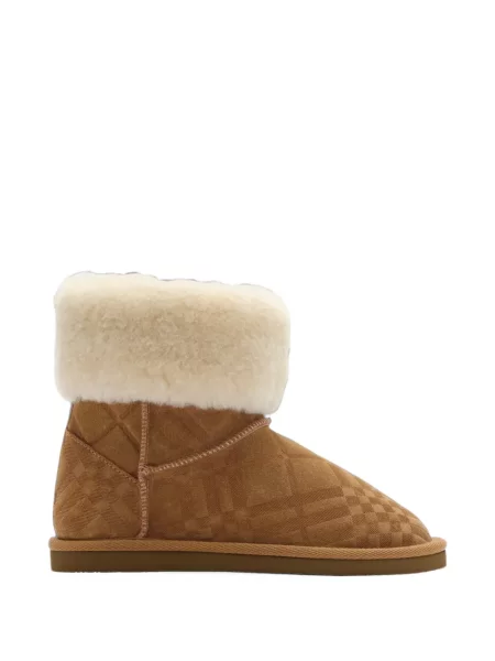 Botki dziecięce Burberry brązowe