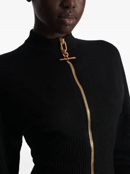 Cardigan Balmain tricotate negru