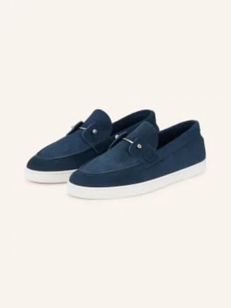 Christian Louboutin Mokasíny Chambeliboat tmavě modrá