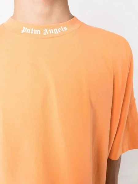 Majica Palm Angels s printom narančasta
