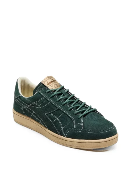 Sneakerși Diadora din piele verde