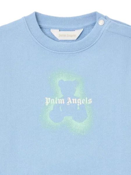 Bluza nierozpinana dziecięca Palm Angels niebieska