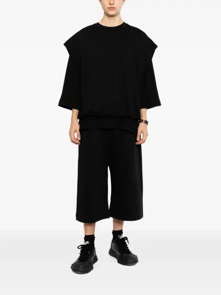 Pantaloni Thom Krom alergare cu cordon negru