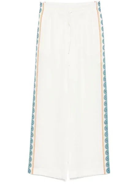Pantaloni Casablanca alb