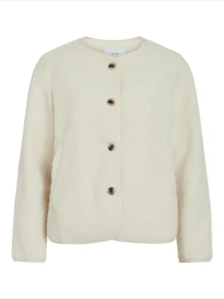 VILA Geacă de primăvară-toamnă VIADA taupe gri