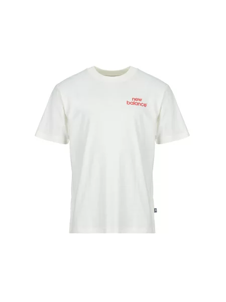 Majica New Balance s kratkimi rokavi bež