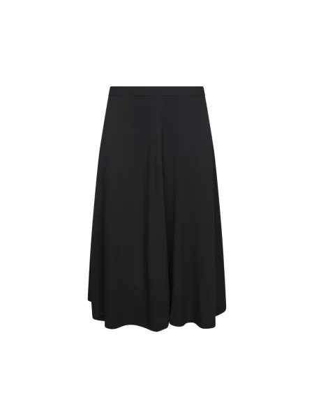 Midi spódnica midi Toteme w kształcie litery A czarna