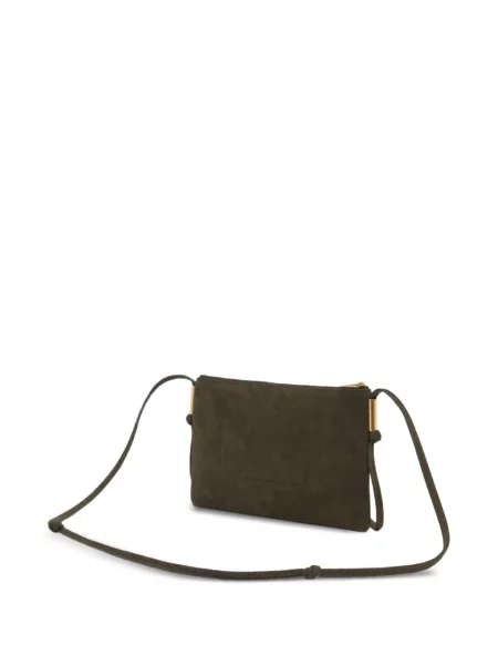 Clutch Bimba Y Lola σουέτ καφέ