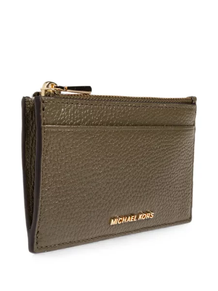 Matlasat top Michael Michael Kors cu volane cu cordon verde