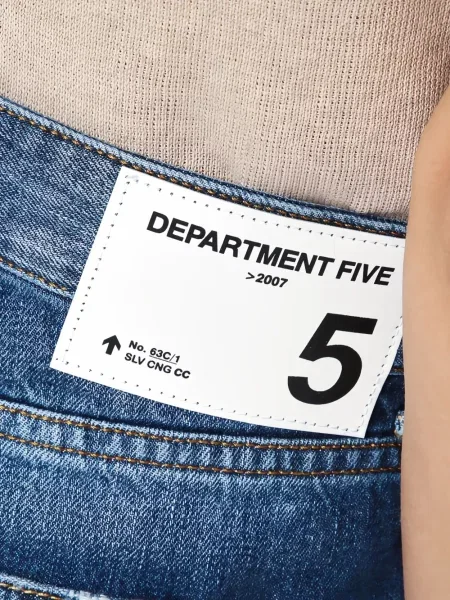 Blugi Department 5 cu 5 buzunare albastru