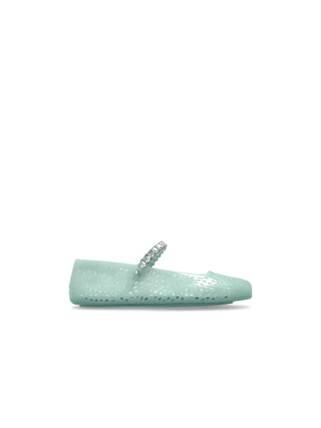 Balerinki Jimmy Choo zielone
