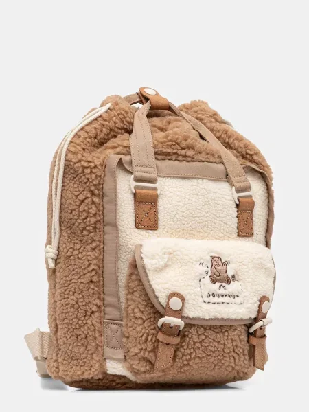 Большой мини рюкзак Doughnut коричневый