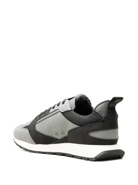 Fűzős csipkés sneaker Boss szürke