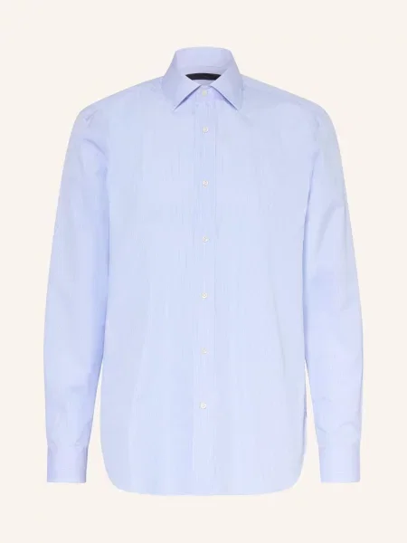 Boss Koszula David O Kroju Slim Fit blau niebieska
