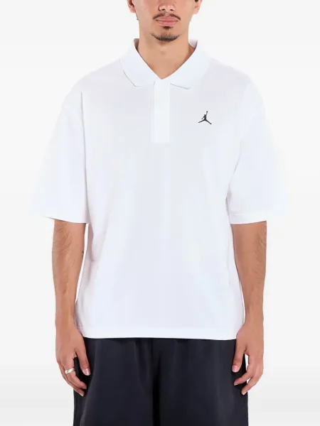 Polo Jordan με σχέδιο λευκό