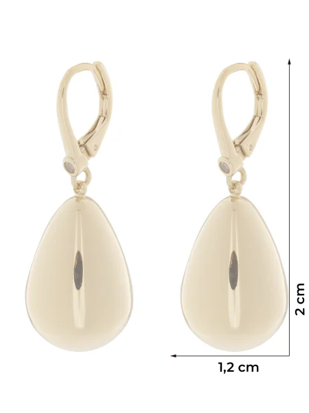 DKNY Cercei / transparent auriu