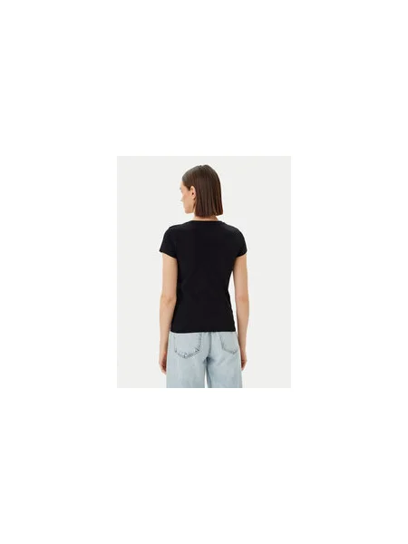 Guess Póló Slim Fit fekete