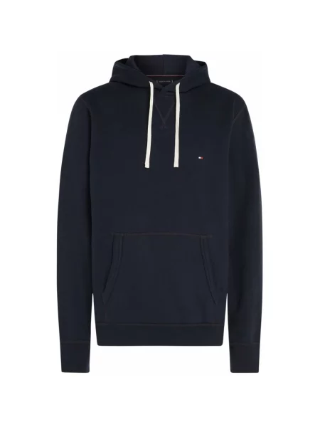 Tommy Hilfiger Bluza Z Kapturem blau granatowa