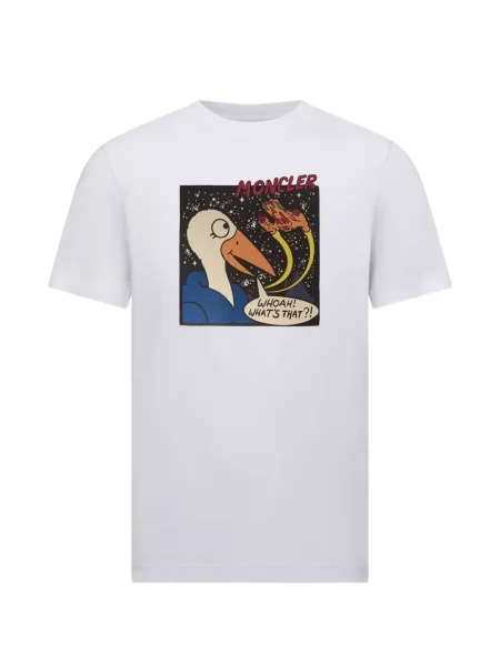 Tricou Moncler alb