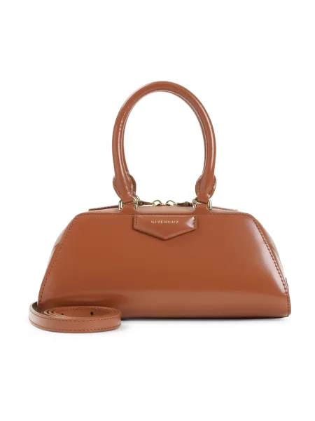 Torebka Givenchy skórzana brązowa