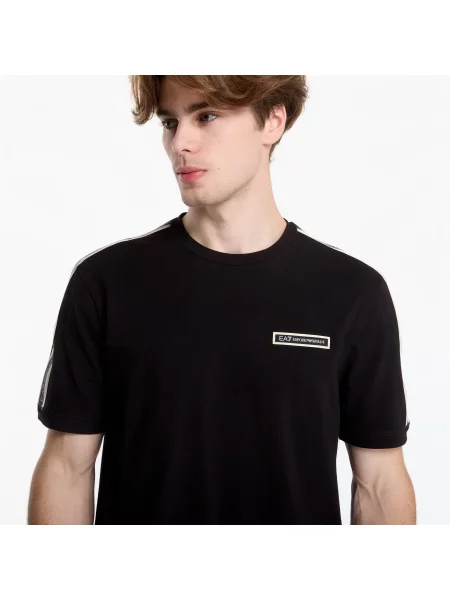Emporio Armani Tričko / bílá černá