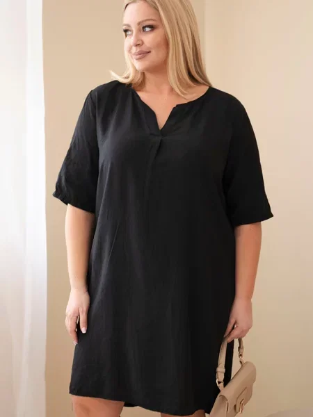 Rochie mini Kesi Włoski negru
