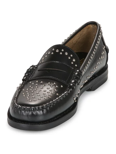 Pantofi Sebago cu tepi negru