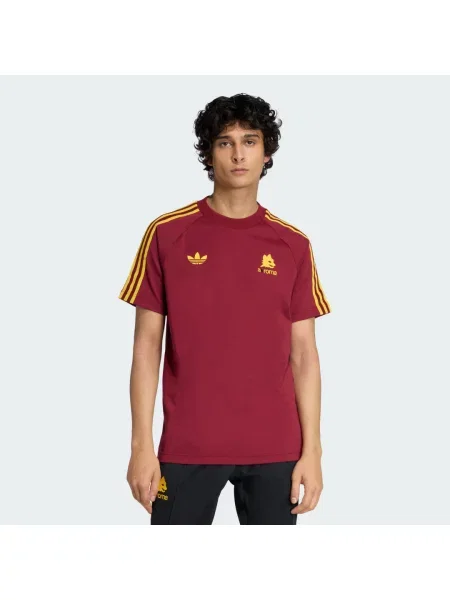 Tričko Originals AS Roma vínové
