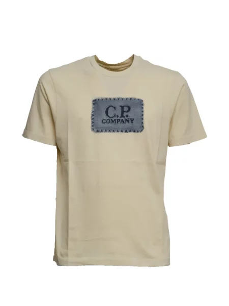 Tricou C.p. Company cu mâneci scurte scurt cu autograf