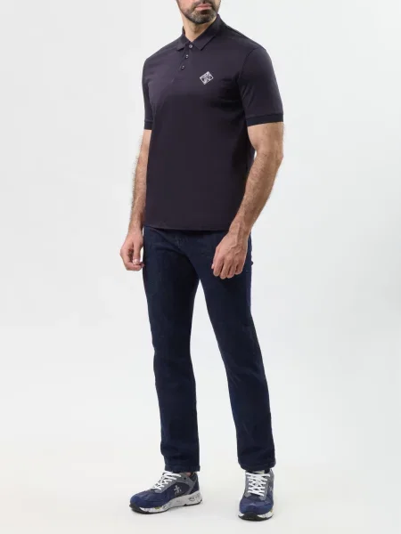 Поло Armani Exchange синее
