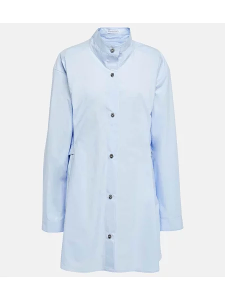 Rochie Jw Anderson din poplin albastru