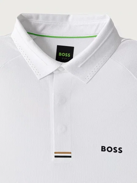 Поло Boss Green зеленое