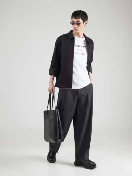 Calvin Klein Jeans Tricou alb