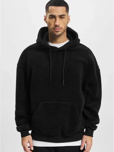 Hanorac cu glugă Def negru