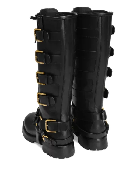Cizme Dolce & Gabbana cu cataramă negru