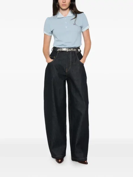 Tricou polo Willy Chavarria albastru