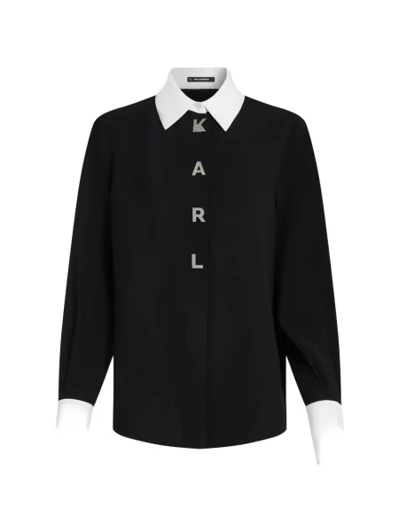 Cămașă Karl Lagerfeld negru