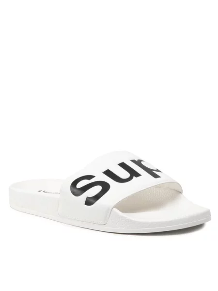 Superga Šlepetės Slides Polysoft balta