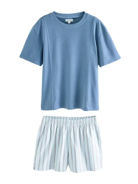 Next Pantaloni scurți opal / albastru pastel gri