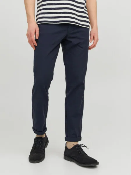 Jack&Jones Pantaloni chino Marco Bleumarin albastru
