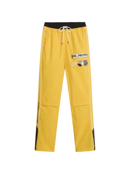 Pantaloni Puma alergare cu autograf galben