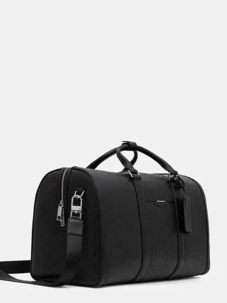 Karl Lagerfeld torba usnjena K/LOOM črna