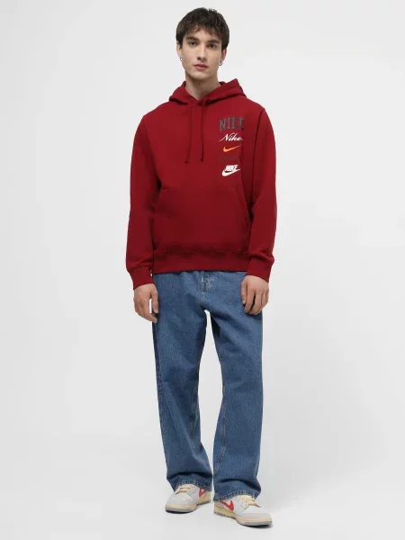 Худи Nike красное