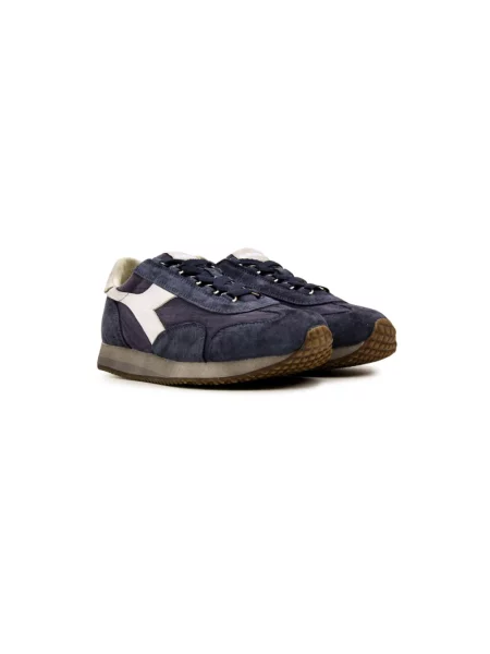 Sneakersy Diadora skórzane niebieskie