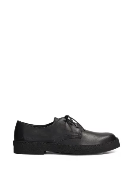 Pantofi derby Common Projects cu șireturi din piele negru
