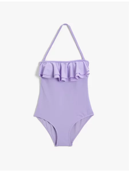 Costum de baie Koton violet